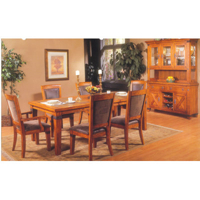 Alpine Furniture Santa Fe 7 Piece Dining Set
