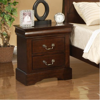 Alpine Furniture West Haven 2 Drawer Nightstand
