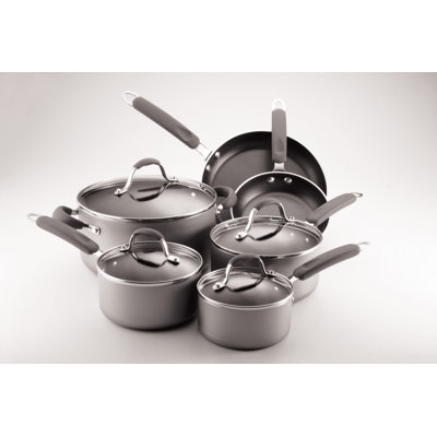 Enhanced 10-Piece Non-Stick Cookware Set