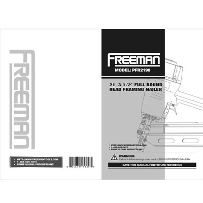Freeman 21&deg; Framing Nailer