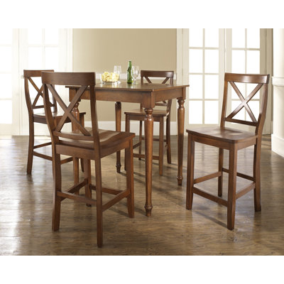 Crosley 5 Piece Counter Height Dining Set