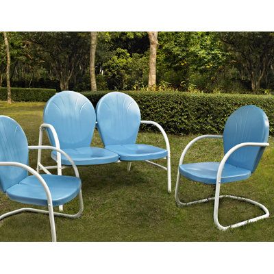 Crosley Griffith 3 Piece Seating Group