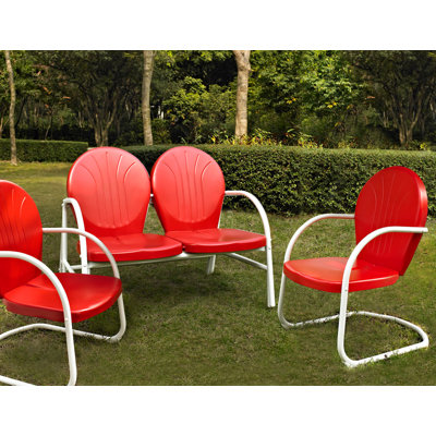 Crosley Griffith 3 Piece Seating Group