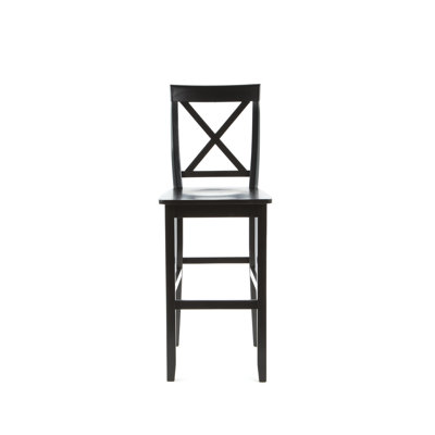 Crosley X-Back 30" Barstool in Black