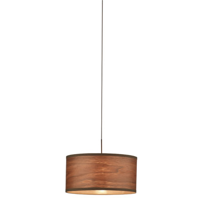 Philips Forecast Lighting White Grasscloth Pendant Shade
