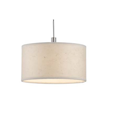 Philips Forecast Lighting White Grasscloth Pendant Shade