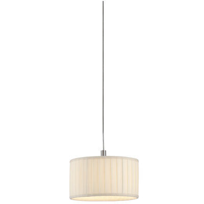 Philips Forecast Lighting White Grasscloth Pendant Shade