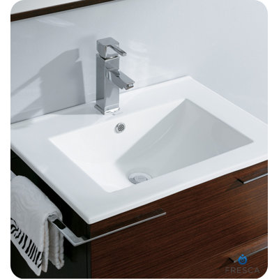 Fresca Cielo 24" Modern Bathroom Vanity with Mirror