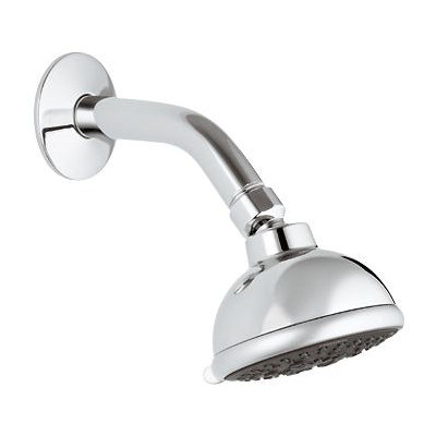 Grohe Tempesta Trio Shower Head with Arm and Flange