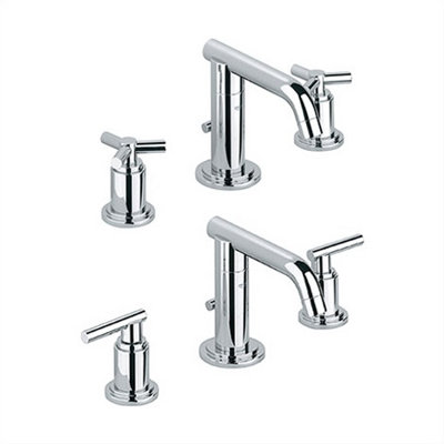 Grohe Atrio Widespread Lavatory Faucet Set Less Handles