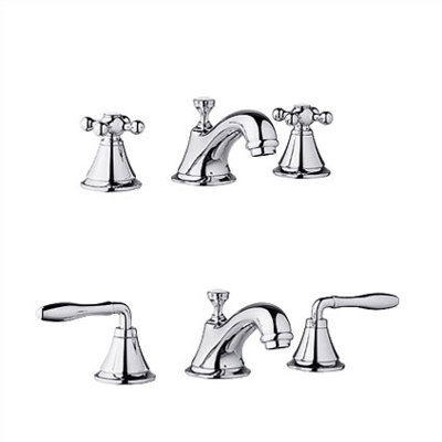 Grohe Seabury Widespread Lavatory Faucet Set Less Handles