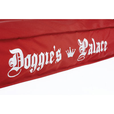 Sit On It Doggie Style Beanbag in Quiet Please Lipstick Red