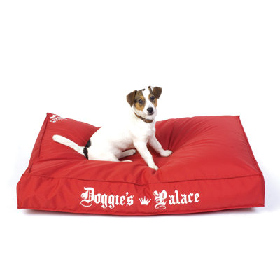 Sit On It Doggie Style Beanbag in Quiet Please Lipstick Red