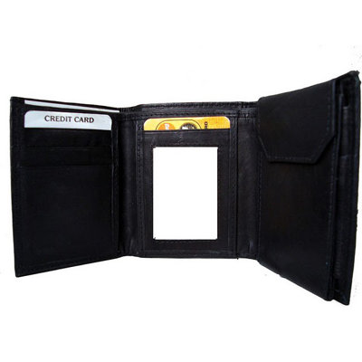 Kozmic Leather Triifold Wallet