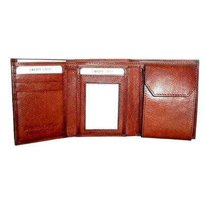 Kozmic Leather Triifold Wallet