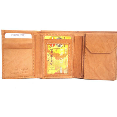 Kozmic Leather Triifold Wallet