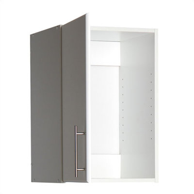 Prepac Elite Garage/Laundry Room Topper & Wall Cabinet with 1 Door