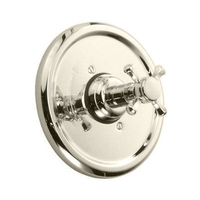Jado 818 Series Pressure Balance Thermostatic Faucet Shower Faucet Trim Only with Cross Handle