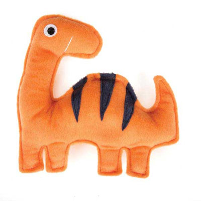 Zanies Dino Bronto Dog Toy