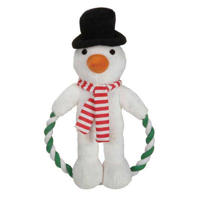 Zanies Jolly Jump Rope Friend Dog Toy