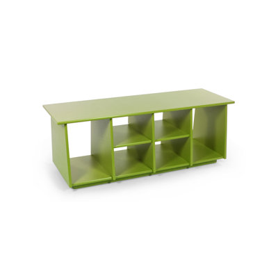 Loll Designs Cubby Solid Wood Storage Bench