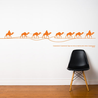 ADZif Spot Caravan Wall Decal