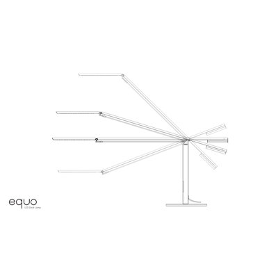 Koncept Technologies Inc Equo LED Desk Lamp in Black