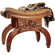 Design ToscanoWooden Taboret Bench-image