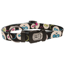 HagenDogit Style Da Face Adjustable Nylon Dog Collar and ID Plate-image