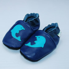 Augusta BabyDolphin Soft Sole Leather Baby Shoes-image