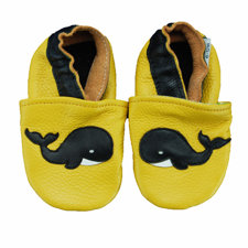 Augusta BabyWhale Soft Sole Leather Baby Shoes-image
