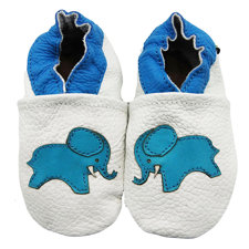 Augusta BabyElephant Soft Sole Leather Baby Shoes-image