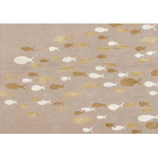 fish rug