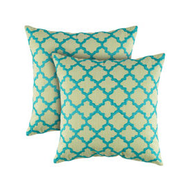 quatrefoil pillows