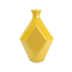 yellow vase