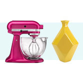 pink and yellow