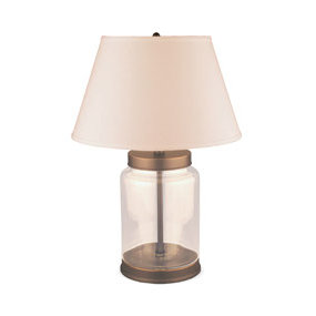 cream lamp