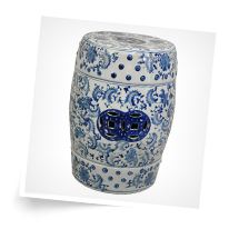 ceramic stool