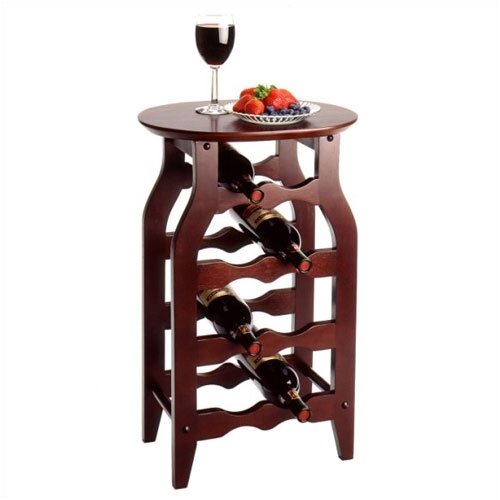 Winsome Espresso 8 Bottle Wine Rack