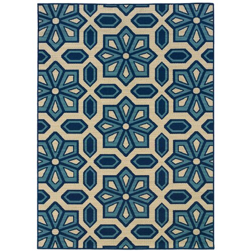 Oriental Weavers Sphinx Caspian Ivory/Blue Rug