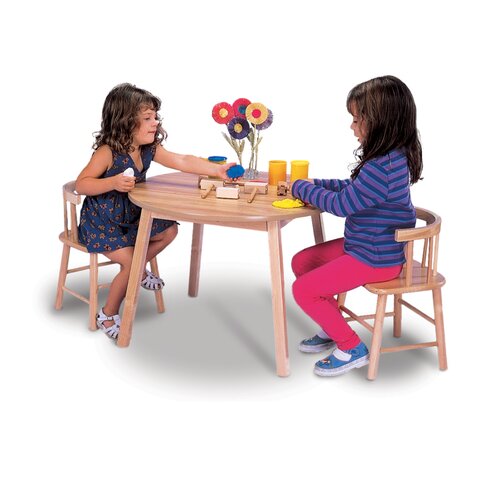 Whitney Bros. Kids 3 Piece Round Table and Chair Set