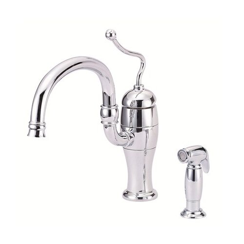 Danze Antioch Single Handle Kitchen Faucet with Side Spray