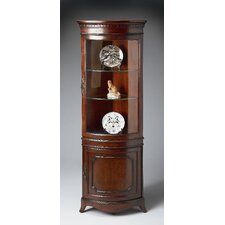 Plantation Cherry Corner Curio Cabinet